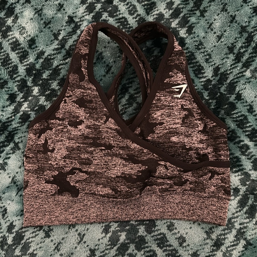 Gymshark Adapt Camo Sports Bra